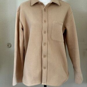 Cupshe Camel Tan Shacket, X-Small